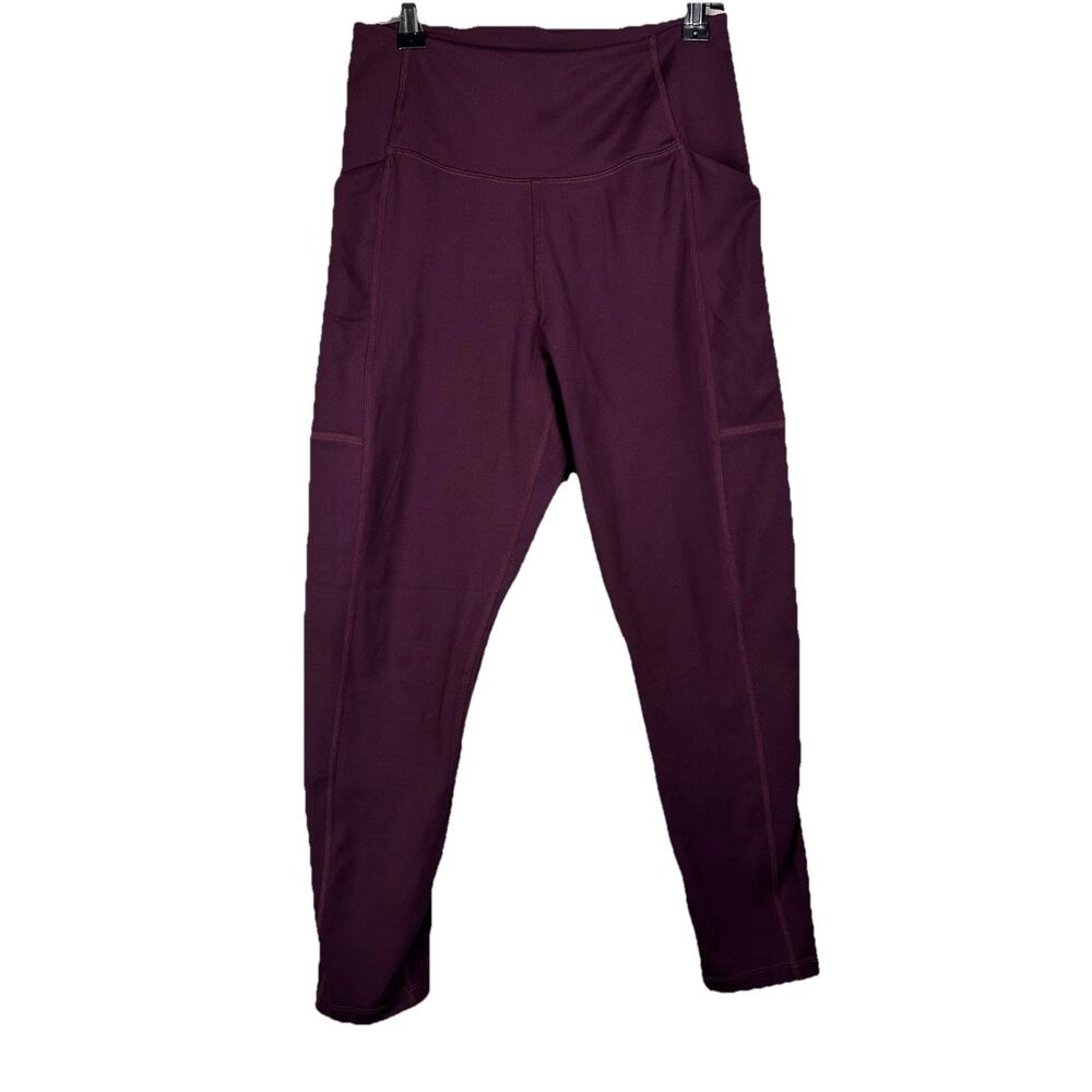 GIRLFRIEND COLLECTIVE Plum Compressive High‎ Rise Legging Size Medium